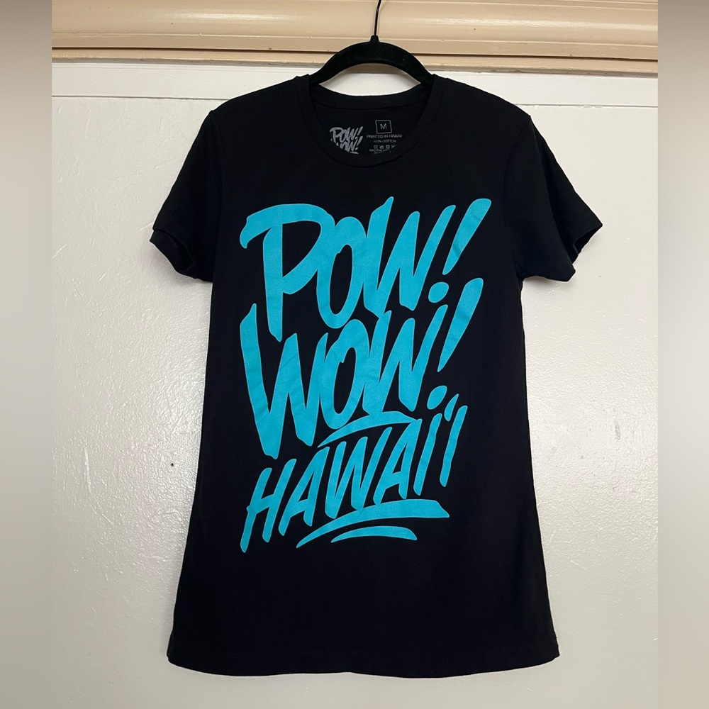 Pow! Wow! Hawaii! Ladies Tshirt